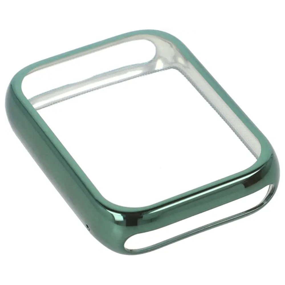 Etui z osłoną ekranu Bizon Case Watch Felipe do Xiaomi Smart Band 8 Pro zielone