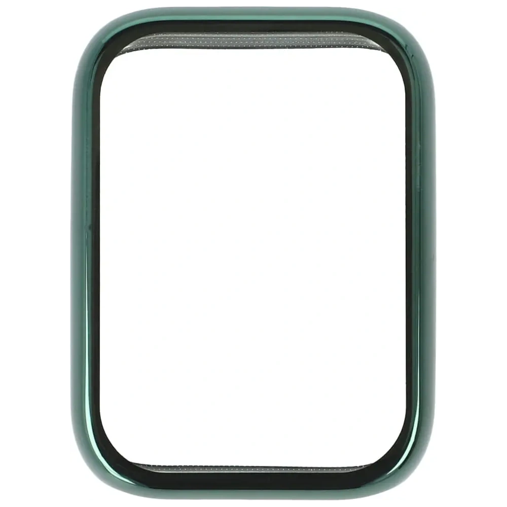 Etui z osłoną ekranu Bizon Case Watch Felipe do Xiaomi Smart Band 8 Pro zielone