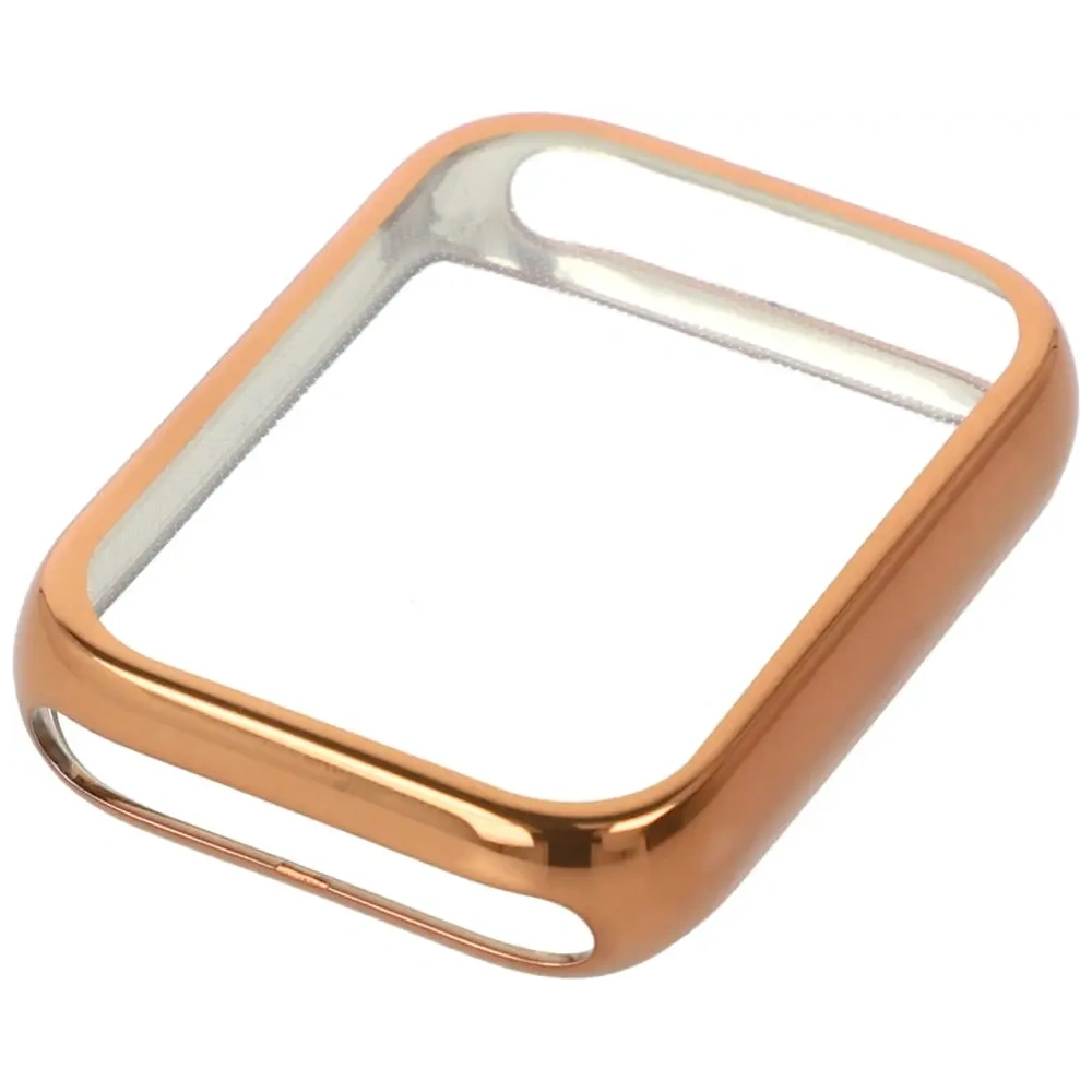 Etui z osłoną ekranu Bizon Case Watch Felipe do Xiaomi Smart Band 8 Pro różowozłote