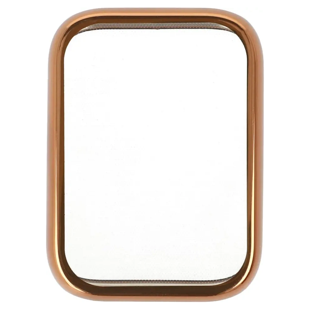 Etui z osłoną ekranu Bizon Case Watch Felipe do Xiaomi Smart Band 8 Pro różowozłote