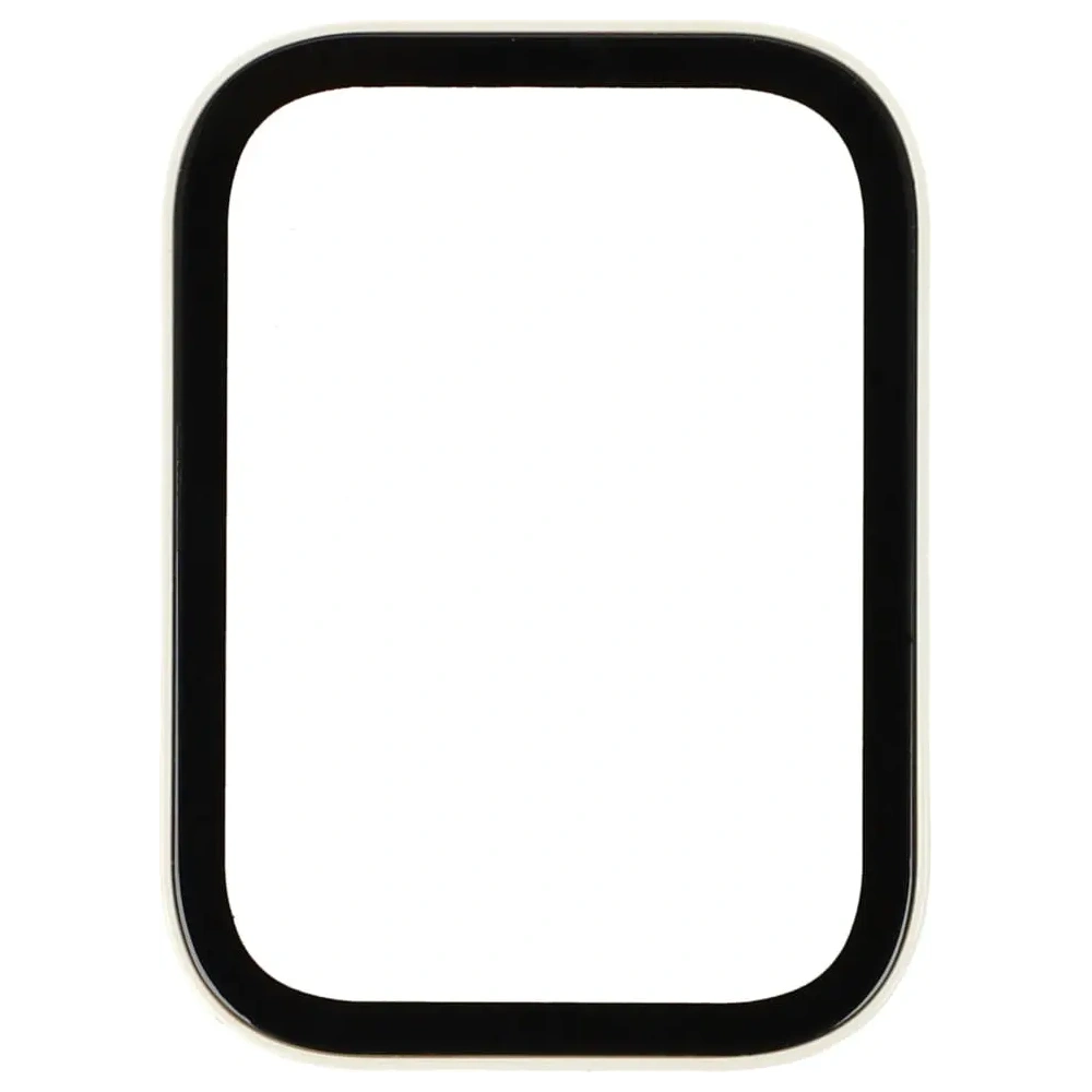 Etui Bizon Case+Glass Watch do Xiaomi Smart Band 8 Pro beżowe