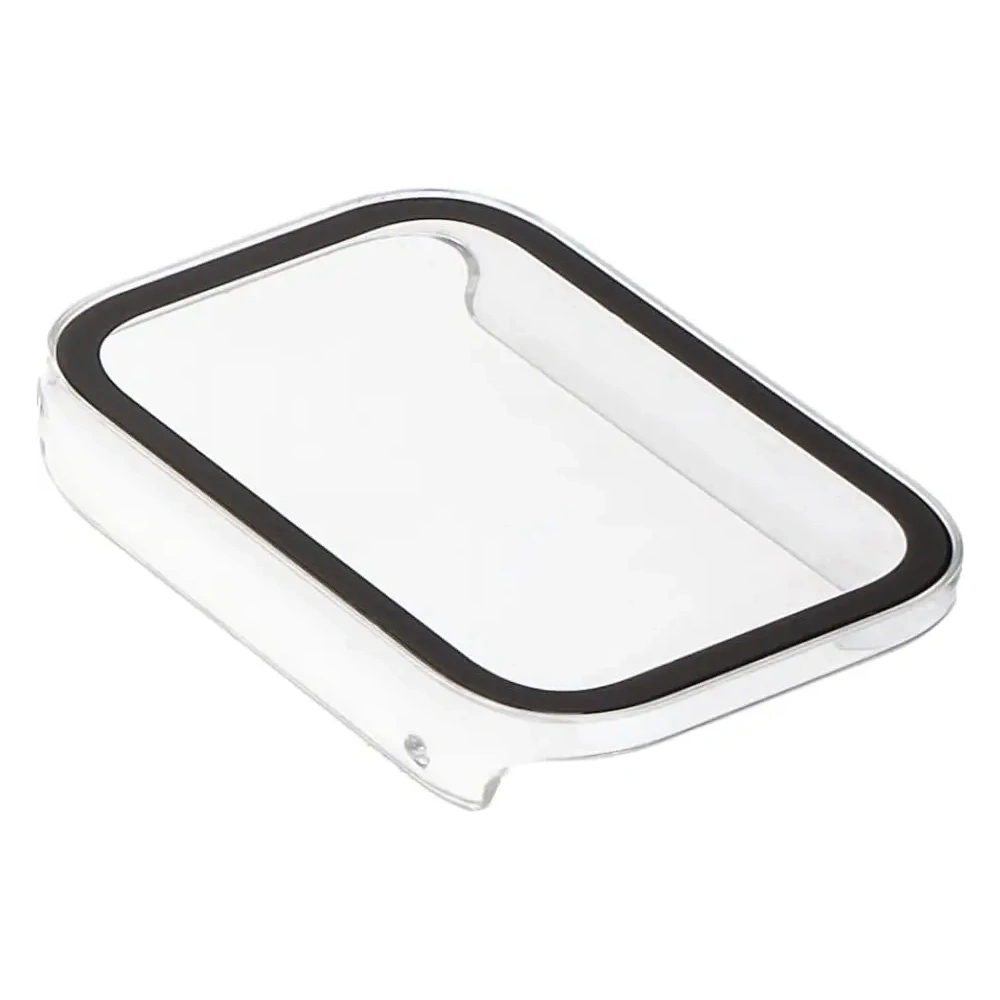 Etui Bizon Case+Glass Watch do Xiaomi Smart Band 8 Pro przezroczyste