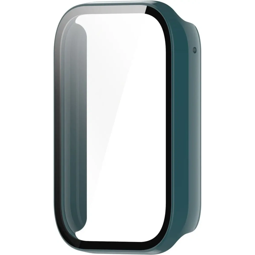 Etui Bizon Case+Glass Watch do Xiaomi Smart Band 8 Pro zielone