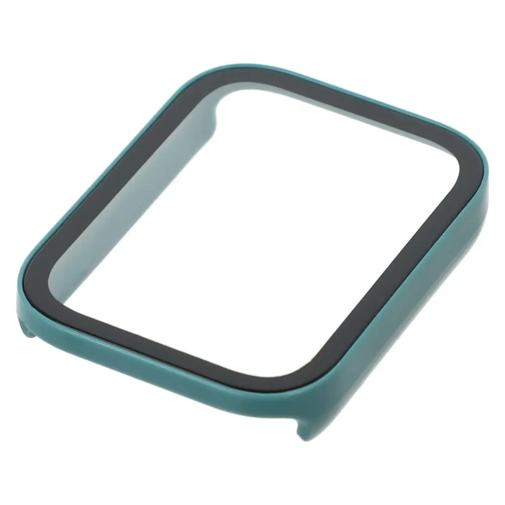 Etui Bizon Case+Glass Watch do Xiaomi Smart Band 8 Pro zielone