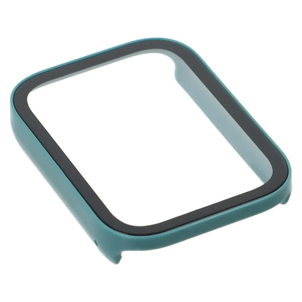 Etui Bizon Case+Glass Watch do Xiaomi Smart Band 8 Pro zielone