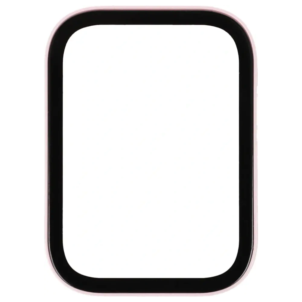 Etui Bizon Case+Glass Watch do Xiaomi Smart Band 8 Pro różowe