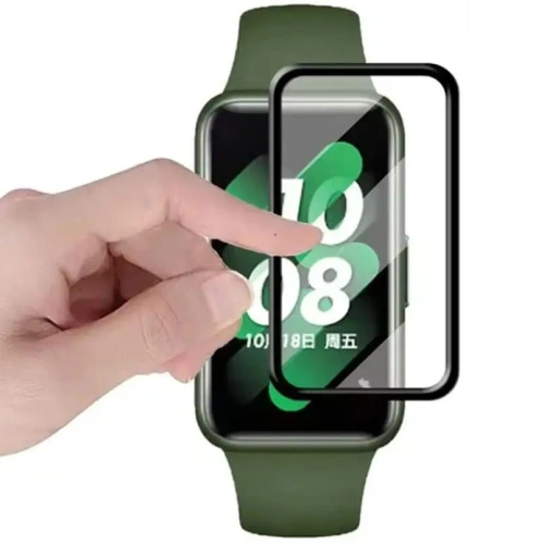 Kup Szkło hybrydowe Bizon Glass Watch Edge Hybrid do Samsung Galaxy Fit 3 czarne - BIZ4587 - {ean13} - Sklep Home Screen
