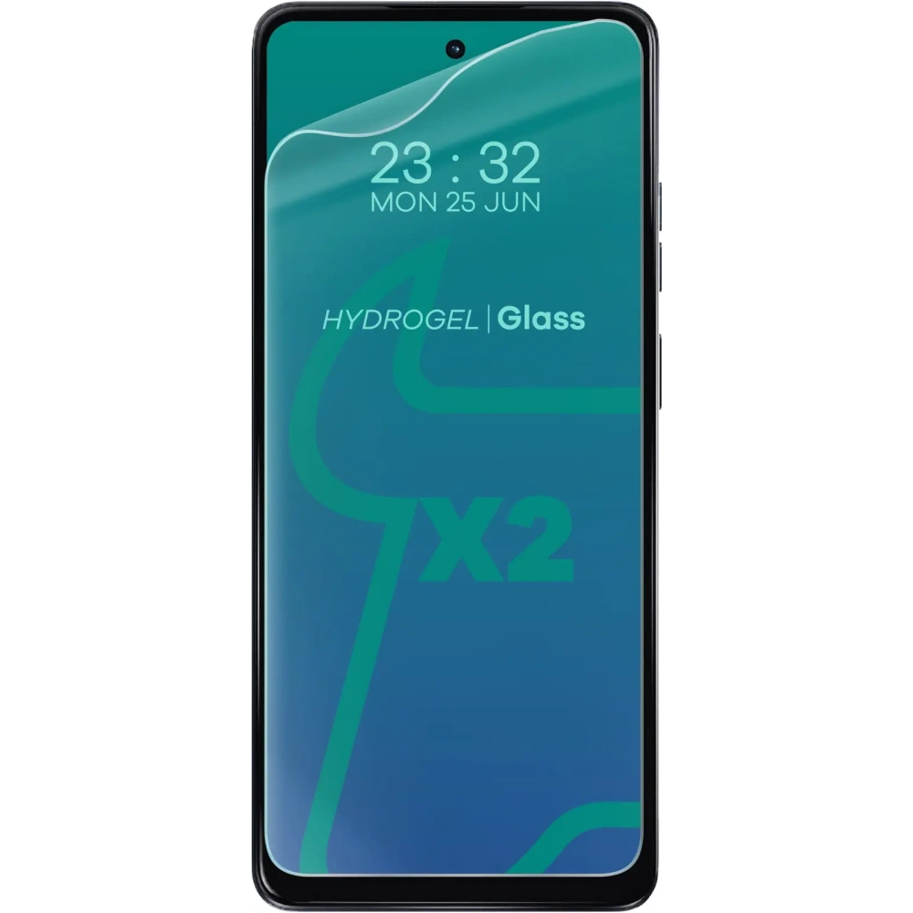 Folia hydrożelowa na ekran Bizon Glass Hydrogel Front do Motorola Moto G04/G24/G24 Power/E14 [2 PACK]