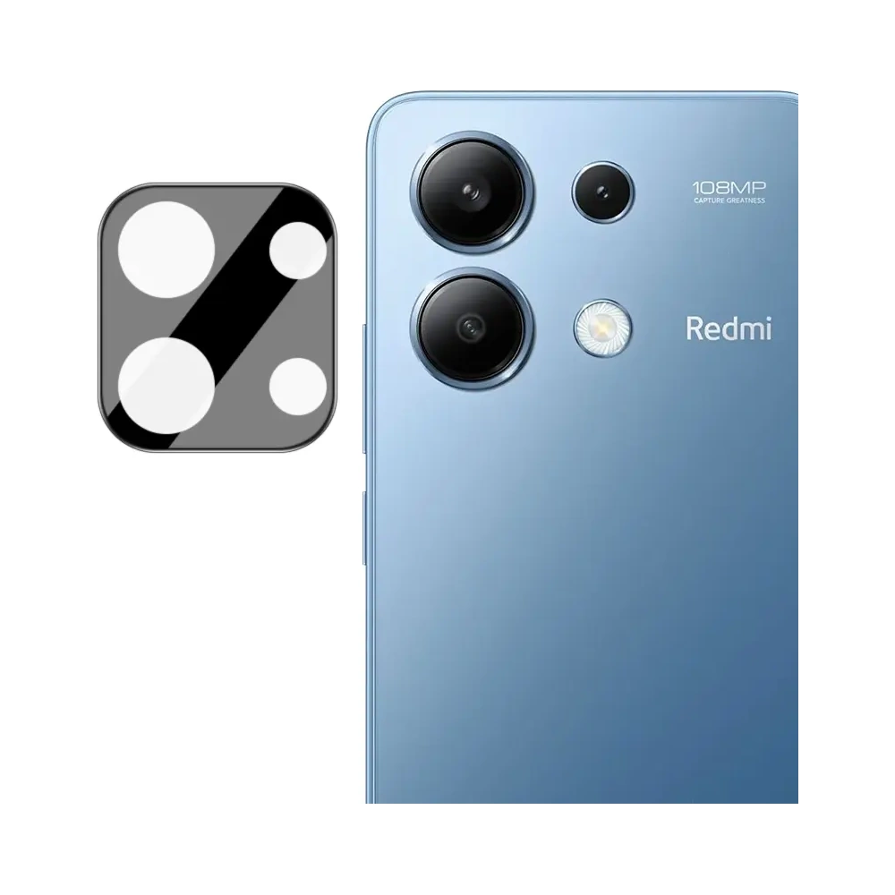 Szkło na aparat Bizon Glass Lens do Xiaomi Redmi Note 13 4G [2 PACK]