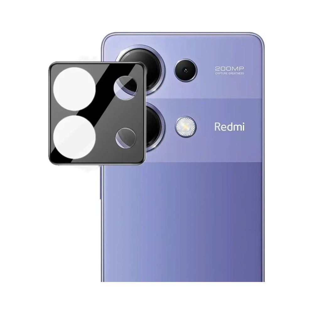 Szkło na aparat Bizon Glass Lens do Xiaomi Redmi Note 13 Pro 4G / LTE / 14S / Poco M6 Pro 4G [2 PACK]