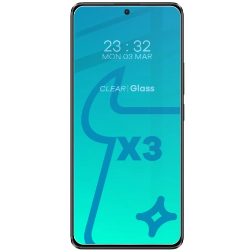 Kup BIZON Clear 3x sticlă de ecran + sticlă pentru cameră Xiaomi Poco X6 / Redmi Note 13 Pro 5G - BIZ5173 - {ean13} - Sklep Home Screen