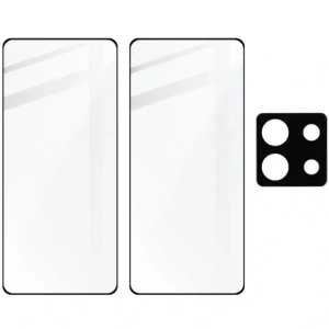 Buy BIZON Edge 2x screen glass + camera glass Xiaomi Poco X6 / Redmi Note 13 Pro 5G - BIZ5174 - {ean13} - Home Screen Store Europe