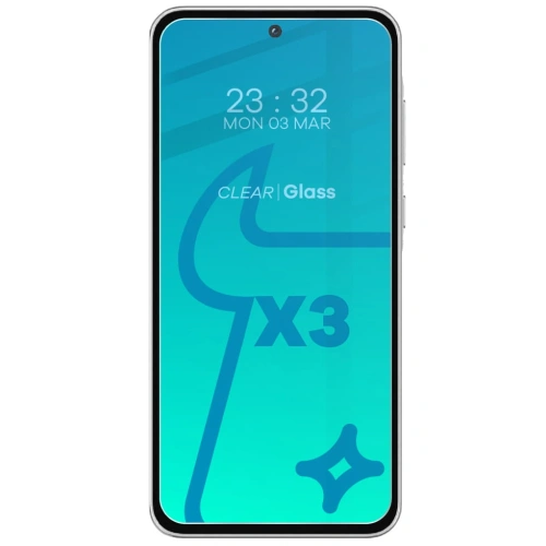 Kup BIZON Clear 3x sticlă pentru ecran + sticlă pentru cameră Samsung Galaxy A55 5G - BIZ4604 - {ean13} - Sklep Home Screen