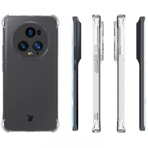 Kup Etui + 2x folia Bizon Case Clear Pack do Honor Magic5 Pro przezroczyste - BIZ5180 - {ean13} - Sklep Home Screen
