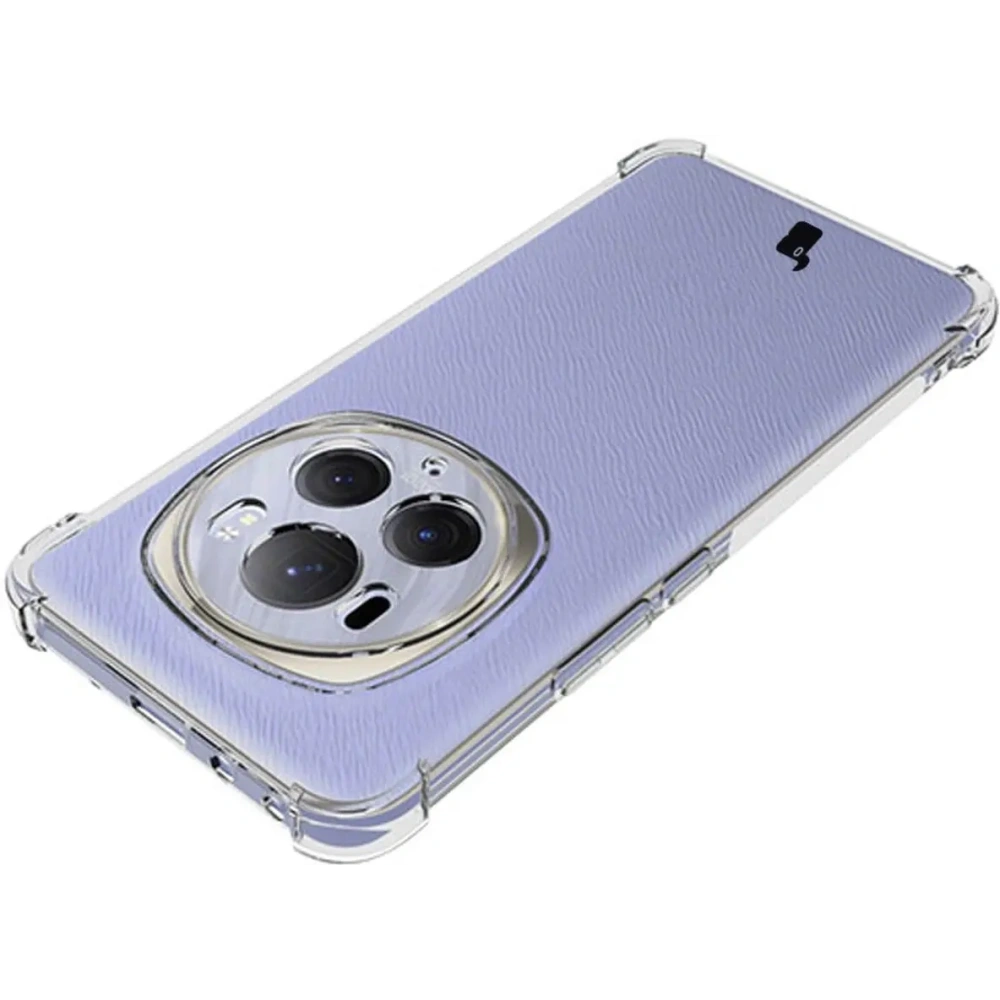 Etui + 2x folia Bizon Case Clear Pack do Honor Magic6 Pro przezroczyste