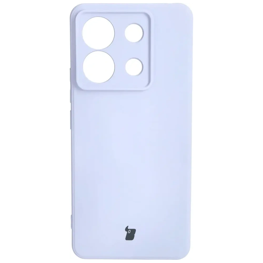 Etui Bizon Case Silicone Sq do Xiaomi Redmi Note 13 5G jasnofioletowe