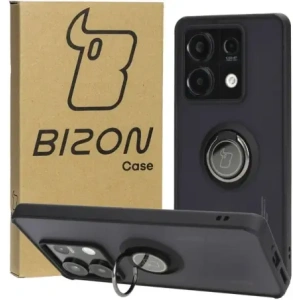 Kup Bizon Case Hybrid Ring Xiaomi Redmi Note 13 5G füstös fekete kerettel - BIZ5187 - {ean13} - Sklep Home Screen