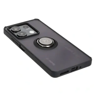 Kup Bizon Case Hybrid Ring Xiaomi Redmi Note 13 5G füstös fekete kerettel - BIZ5187 - {ean13} - Sklep Home Screen