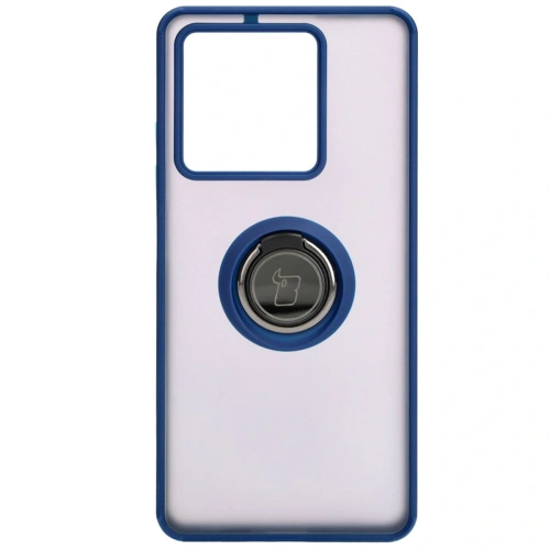 Kup Bizon Case Hybrid Ring Xiaomi Redmi Note 13 5G füstös színű, sötétkék kerettel - BIZ4617 - {ean13} - Sklep Home Screen