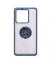 Kup Bizon Case Hybrid Ring Xiaomi Redmi Note 13 5G rauchig mit einem navyblauen Rahmen - BIZ4617 - {ean13} - Sklep Home Screen