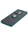 Kup Bizon Case Hybrid Ring Xiaomi Redmi Note 13 5G smoky cu un cadru verde închis - BIZ4618 - {ean13} - Sklep Home Screen