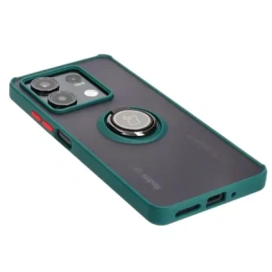 Kup Bizon Case Hybrid Ring Xiaomi Redmi Note 13 5G füstös sötétzöld kerettel - BIZ4618 - {ean13} - Sklep Home Screen