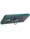 Kup Bizon Case Hybrid Ring Xiaomi Redmi Note 13 5G smoky cu un cadru verde închis - BIZ4618 - {ean13} - Sklep Home Screen