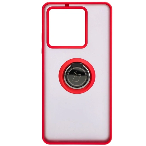 Kup Bizon Case Hybrid Ring Xiaomi Redmi Note 13 5G füstös piros kerettel - BIZ4619 - {ean13} - Sklep Home Screen