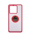 Kup Bizon Case Hybrid Ring Xiaomi Redmi Note 13 5G füstös piros kerettel - BIZ4619 - {ean13} - Sklep Home Screen