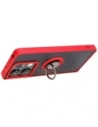 Kup Bizon Case Hybrid Ring Xiaomi Redmi Note 13 5G fumuriu cu un cadru roșu - BIZ4619 - {ean13} - Sklep Home Screen