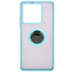Kup Bizon Case Hybrid Ring Xiaomi Redmi Note 13 5G füstös, világoskék kerettel - BIZ4620 - {ean13} - Sklep Home Screen