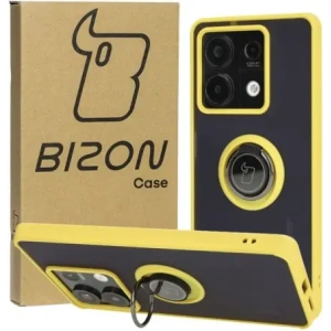 Kup Bizon Case Hybrid Ring Xiaomi Redmi Note 13 5G füstös sárga kerettel - BIZ5192 - {ean13} - Sklep Home Screen