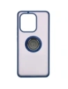 Kup Bizon Case Hybrid Ring Xiaomi Redmi Note 13 4G fumuriu cu un cadru albastru închis - BIZ4623 - {ean13} - Sklep Home Screen