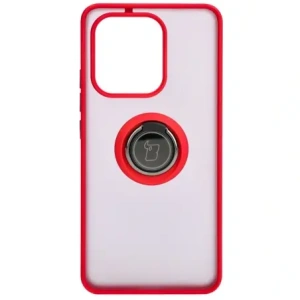 Kup Etui z uchwytem na palec Bizon Case Hybrid Ring do Xiaomi Redmi Note 13 4G przydymione z czerwoną ramką - BIZ5196 - {ean13} - Sklep Home Screen