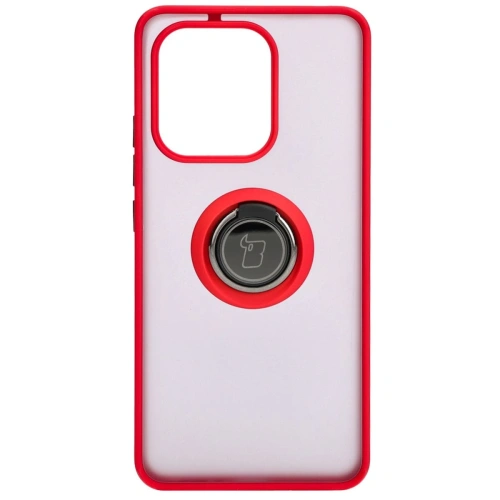 Buy Bizon Case Hybrid Ring Xiaomi Redmi Note 13 4G smoky with a red frame - BIZ5196 - {ean13} - Home Screen Store Europe
