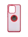 Buy Bizon Case Hybrid Ring Xiaomi Redmi Note 13 4G smoky with a red frame - BIZ5196 - {ean13} - Home Screen Store Europe