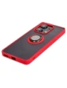 Buy Bizon Case Hybrid Ring Xiaomi Redmi Note 13 4G smoky with a red frame - BIZ5196 - {ean13} - Home Screen Store Europe