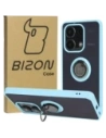 Bizon Case Hybrid Ring Xiaomi Redmi Note 13 4G füstös világoskék kerettel