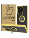 Kup Etui z uchwytem na palec Bizon Case Hybrid Ring do Xiaomi Redmi Note 13 4G przydymione z żółtą ramką - BIZ4628 - {ean13} - Sklep Home Screen