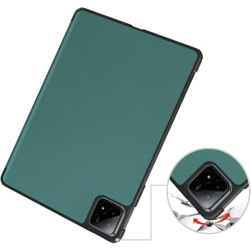 Kup Etui Bizon Case Tab Croc do Xiaomi Pad 6S Pro tmavě zelené - BIZ4630 - {ean13} - Sklep Home Screen