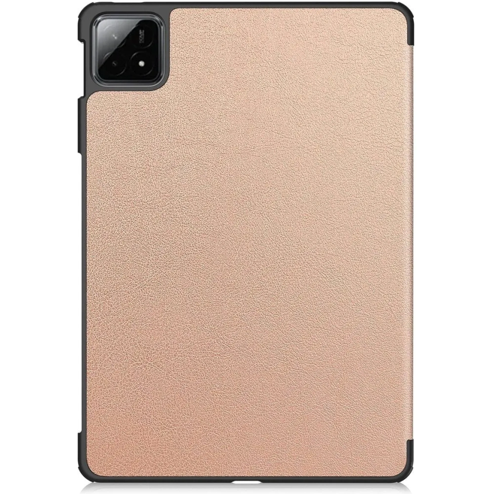 Etui Bizon Case Tab Croc do Xiaomi Pad 6S Pro różowozłote