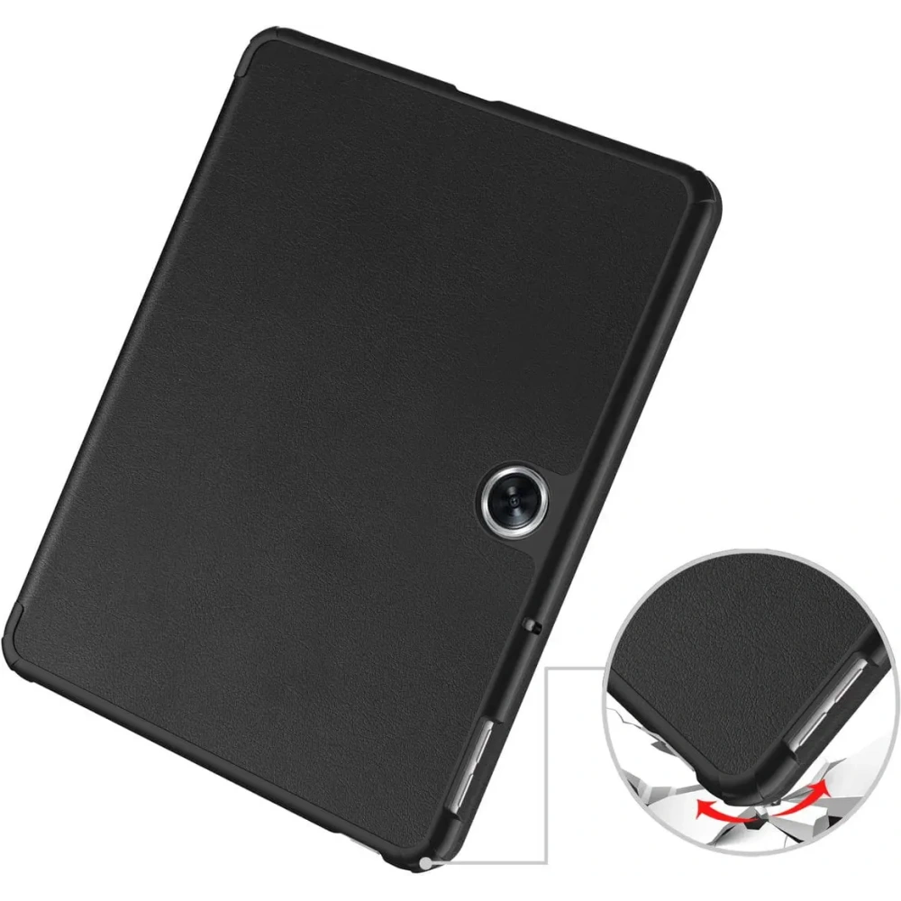 Etui Bizon Case Tab Croc do Oppo Pad Neo czarne