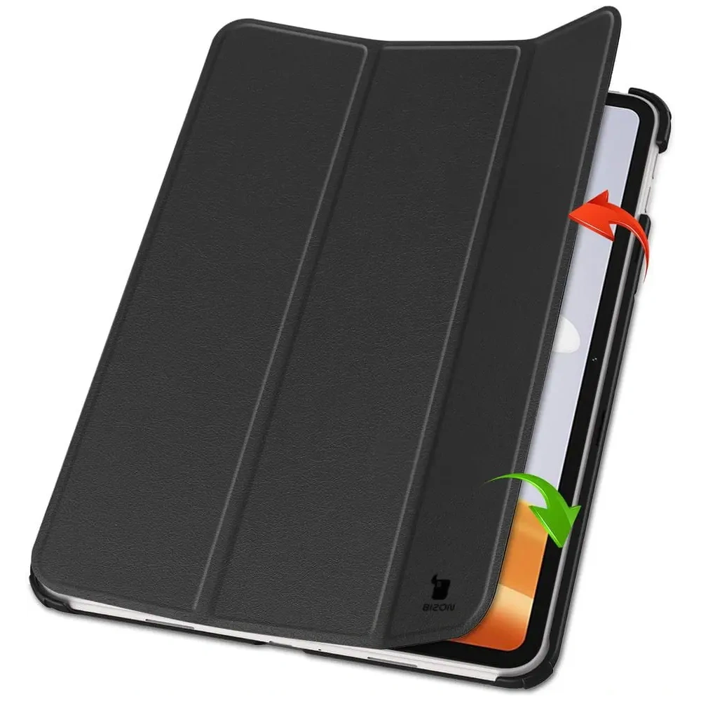 Etui Bizon Case Tab Croc do Oppo Pad Neo czarne