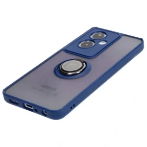 Kup Bizon Case Hybrid Ring Oppo A79 5G rauchig mit einem navyblauen Rahmen - BIZ4638 - {ean13} - Sklep Home Screen