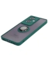 Kup Bizon Case Hybrid Ring Oppo A79 5G fumuriu cu un cadru verde închis - BIZ5210 - {ean13} - Sklep Home Screen