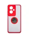 Buy Bizon Case Hybrid Ring Oppo A79 5G smoky with a red frame - BIZ5211 - {ean13} - Home Screen Store Europe