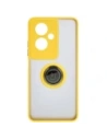 Kup Bizon Case Hybrid Ring Oppo A79 5G fumuriu cu un cadru galben - BIZ5213 - {ean13} - Sklep Home Screen