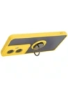 Buy Bizon Case Hybrid Ring Oppo A79 5G smoky with a yellow frame - BIZ5213 - {ean13} - Home Screen Store Europe
