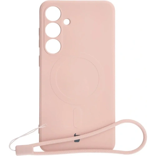 Kup Bizon Case Silicone Magnetic Sq Samsung Galaxy S24 Plus roz deschis - BIZ5214 - {ean13} - Sklep Home Screen