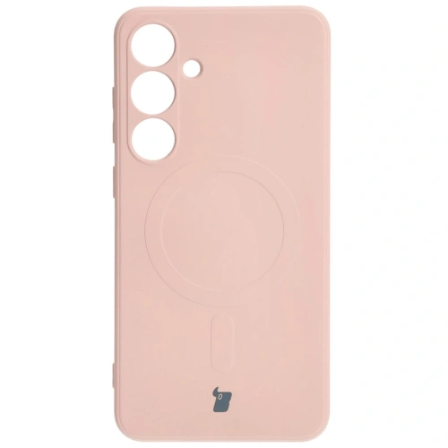 Kup Bizon Case Silicone Magnetic Sq Samsung Galaxy S24 Plus roz deschis - BIZ5214 - {ean13} - Sklep Home Screen